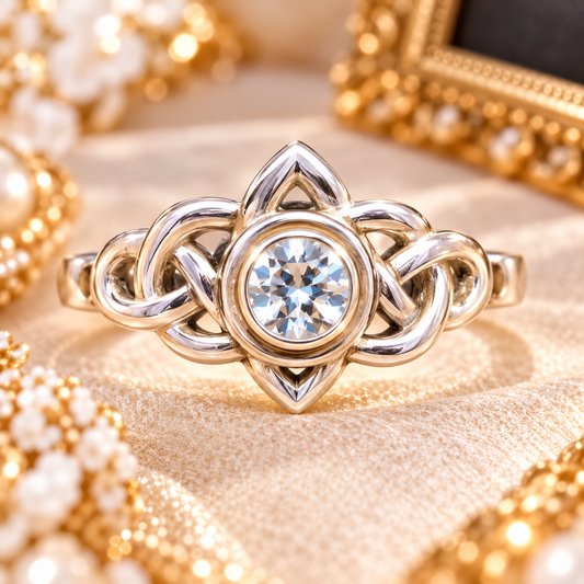 Anillo Topacio Sky Blue Plata 925